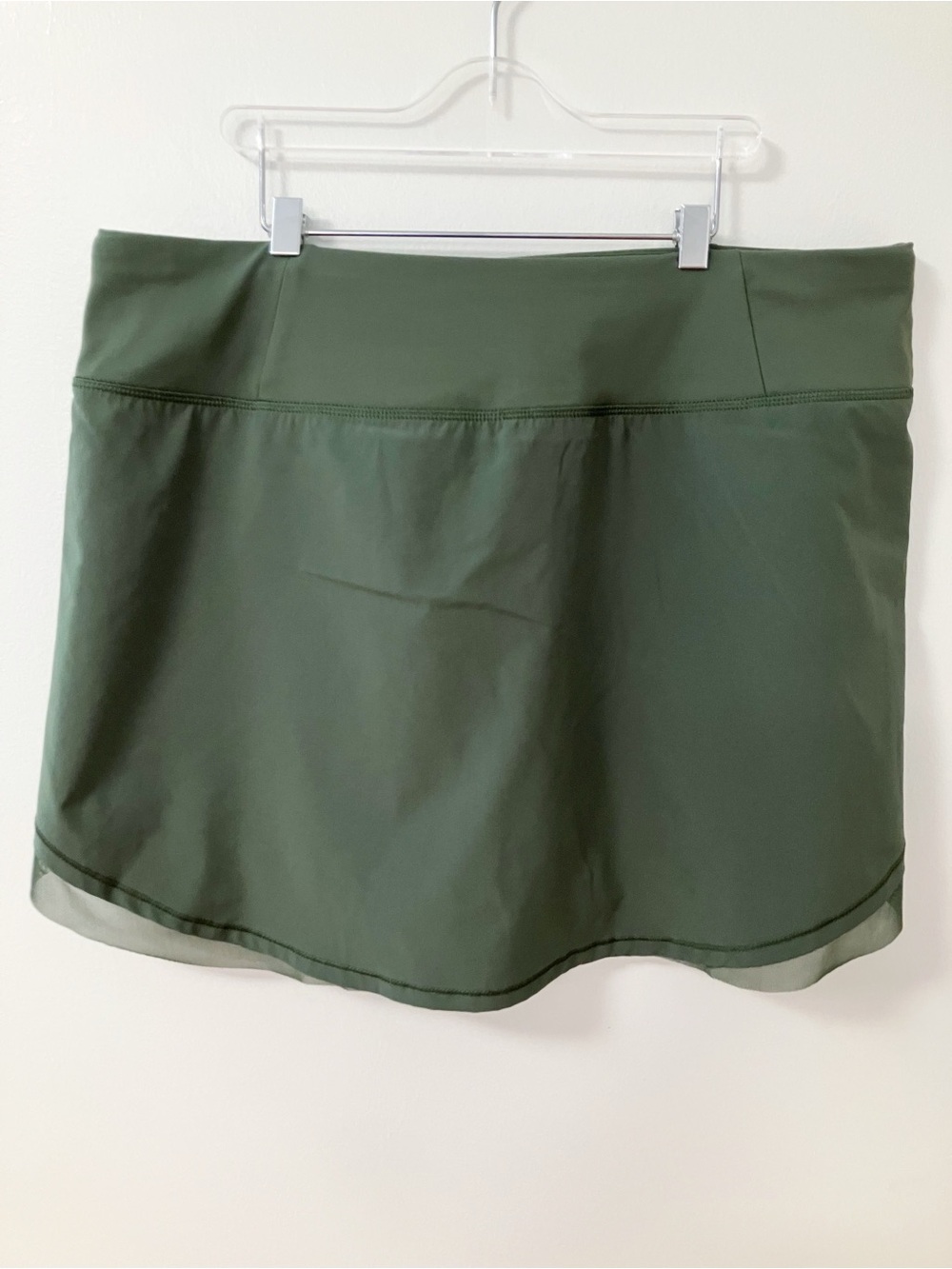 Calia | Green Skort L Athletic Golf Neutral Pickleball Preppy Tenniscore Workout